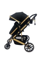 عربة أطفال بورباي 4‑في‑1 – من عربة إلى كرسي هزاز،...