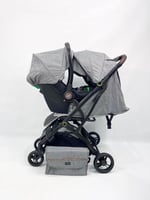 عربة أطفال 3 في 1 مزودة بكرسي سيارة وحقيبة للأم من...