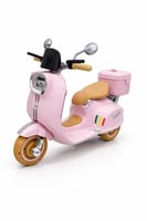 سكوتر كهربائي تصميم فيسبا - ثلاث عجلات، إضاءة LED...