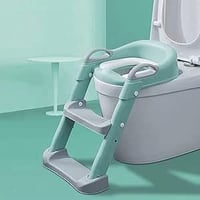 مقعد تدريب المرحاض مع سلم، مرحاض تدريب للأطفال الأ...