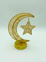 الهلال والنجمه الدهبي مع الضوء ZY03