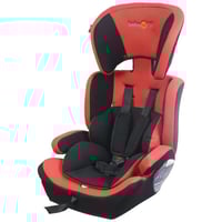 مقعد سيارة بيبي جو قابل للتعديل باللونين الأحمر وا...