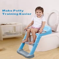 مقعد تدريب المرحاض مع سلم، مرحاض تدريب للأطفال الأ...