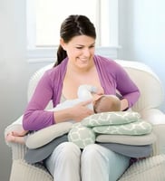 وسادة رضاعة قابلة للتعديل للأمهات المرضعات - وسادة...