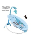 كرسي هزاز للأطفال للرضع - أرجوحة آلية مع اهتزازات...