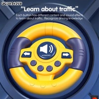 محاكي القيادة التفاعلي للأطفال 2 في 1: تنمية وسباق