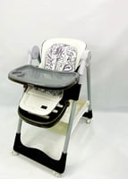 كرسي طعام ومهد ‎3-في-1 من بورباي - قابل للتعaديل و...