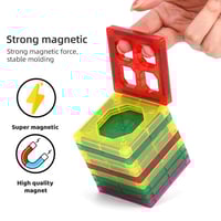 مجموعة مكعبات المسار المغناطيسية - لعبة تركيب كرات...
