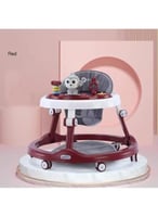 مشاية أطفال قابلة للطي 3 في 1 مع صينية أنشطة موسيق...