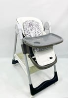 كرسي طعام ومهد ‎3-في-1 من بورباي - قابل للتعaديل و...