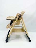 كرسي طعام ومهد ‎3-في-1 من بورباي - قابل للتعديل وا...