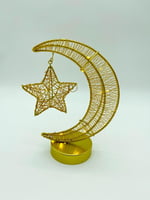 الهلال والنجمه الدهبي مع الضوء ZY03