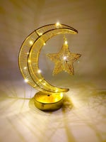 الهلال والنجمه الدهبي مع الضوء ZY03