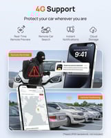 داش كام شاومي a810 70mai الإصدار الأحدث دقة 4K