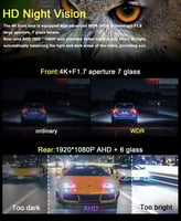 عرض بكج الداش كام المتكامل 4K افضل داش كام امامي و...