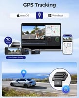 بكج داش كام ازدوم AZDOME M550 MAX – كاميرا 4K امام...