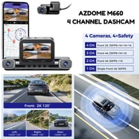 بكج داش كام ازدوم M660 - مراقبة شاملة بـ 4 كاميرات...