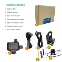 داش كام JC450 (امامي-خلفي-داخلي) بث مباشر