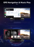 شاشة سيارة مع كاميرا بحجم 10 انش