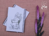 نوتة A6 برسومات متعددة