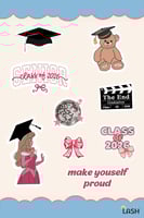 ملصقات التخرج