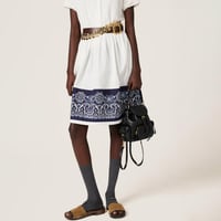 حقيبة ظهر من الجلد - miumiu