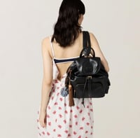 حقيبة ظهر من الجلد - miumiu