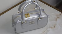 حقيبة ميوميو فضي - miumiu