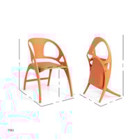 كرسي فيبر قابل للطي