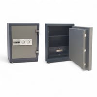 خزانة حديدية مقاومة للحريق مع درجين وقفل تركيبي 85...