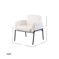 كرسي مفرد قماش