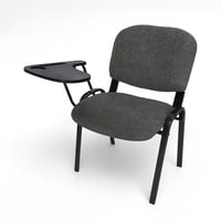 كرسي محاضرات عملي للدراسة مع مسند خشبي