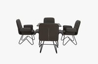 طقم جلسه قماش 1+4