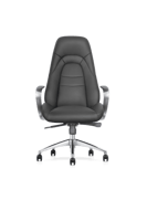 كرسي دوار ظهر طويل جلد