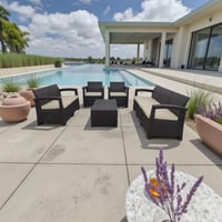 طقم جلسة حدائق فريد وحديث