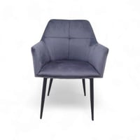 كرسي قماش لون رصاصي بسعر منافس