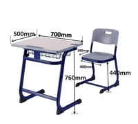 طاولة دراسة للطلاب لون ازرق مميز
