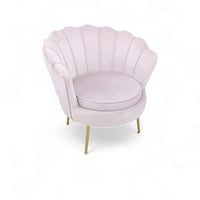 كرسي مفرد قماش قطيفة أنيق وفاخرة متعدد الالوان في...