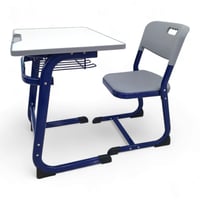 طاولة دراسة للطلاب لون ازرق مميز