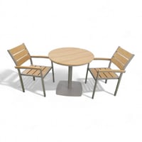 طقم جلسة خارجية دائري 1+2