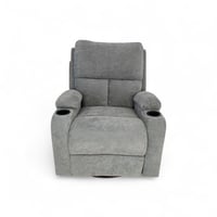 طقم كنب استرخاء فاخر – 6 مقاعد (مفرد + ثنائي + ثلا...