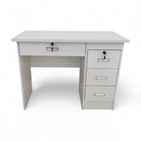 مكتب عمل خشبي مع أدراج – 3 ألوان