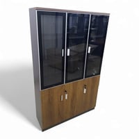 خزانه مكتبي مرتفعة ثلاث درف