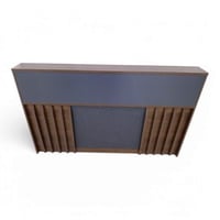 كونتر استقبال خشبي مع ادراج باحجام مختلفة وسعر رخي...