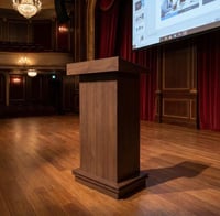 منصة خطابة خشبية تسوق اون لاين