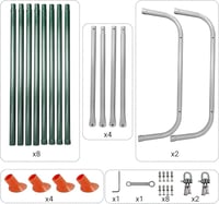 عمود مرجيحة اطفال حديد بدون مرجيحة
