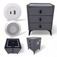 طاولة جانبية ذكية متعدد المزايا والوظائف