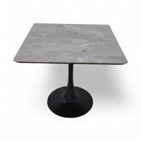 طاولة كوفي فاخرة بلون رمادي أنيق