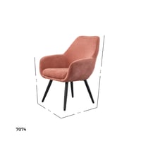 كرسي مفرد قماش