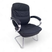 كرسي ثابت جلد